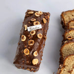 Cake au chocolat au lait et praliné aux noisettes de Maison Vatelier