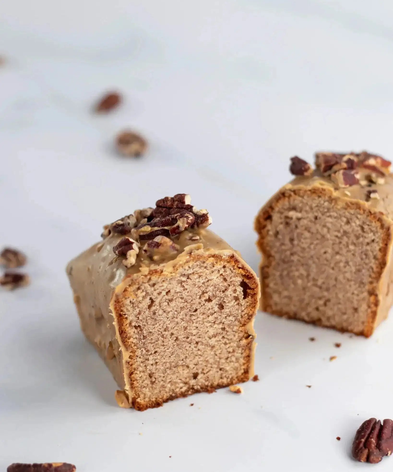 Cake noix pécan dulcey - Maison Vatelier