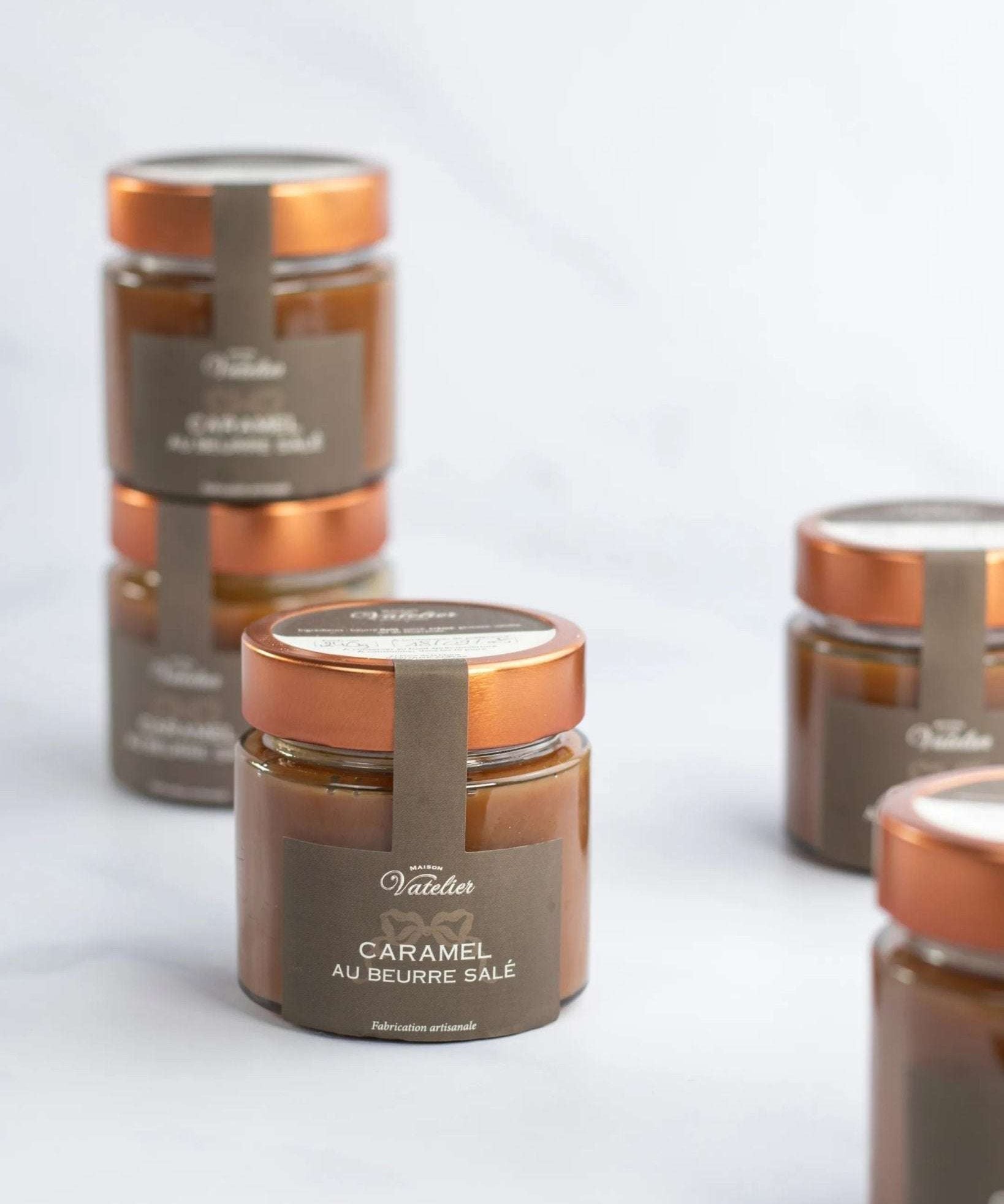 Caramel au beurre salé en pot - Maison Vatelier
